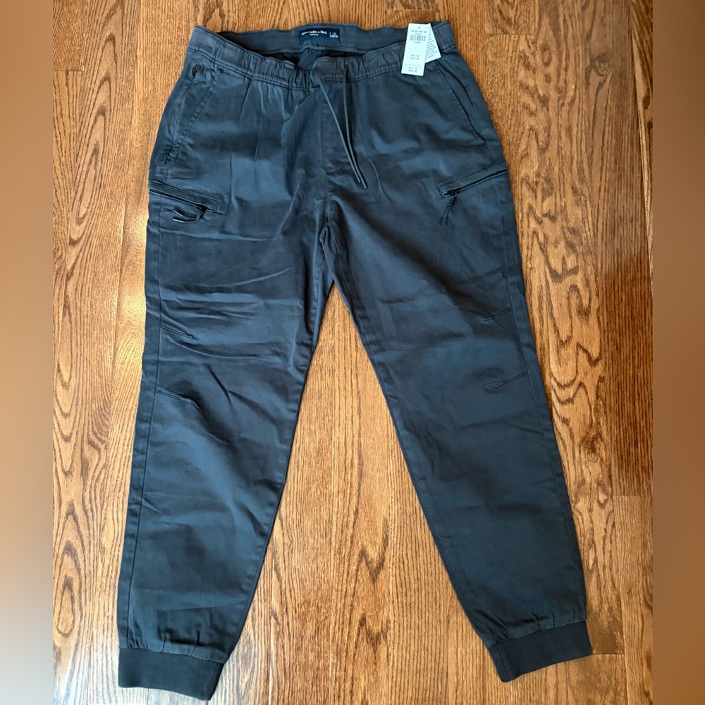 Abercrombie & Fitch Black Sweatpants Modern Joggers